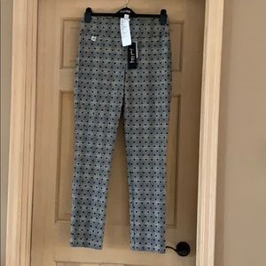 NWT - Joseph Ribkoff Polka Dot Print Pant